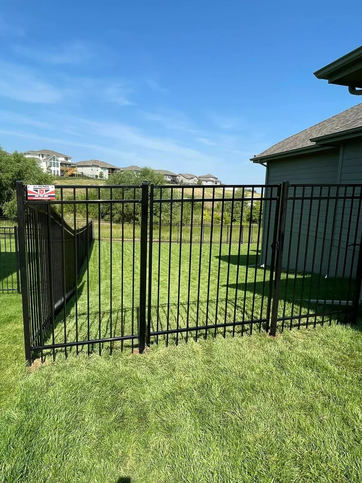 Fence installed by A1 Fence